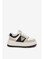 Dámské tenisky na platformě šedé model 22039752 - Boto