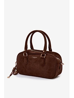 Malá Eko semišová kabelka typu kufřík model 22111526 - Flora&Co
