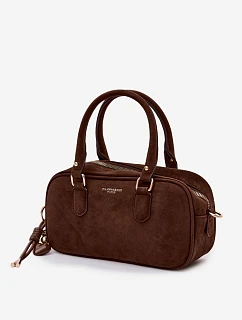 Malá Eko semišová kabelka typu kufřík model 22111526 - Flora&Co