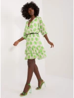 Šaty DHJ SK 17370.83 svetlozelené