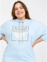 Halenka RV BZ model 17428173 světle modrá - FPrice Halenka RV BZ model 17428173 světle modrá - FPrice