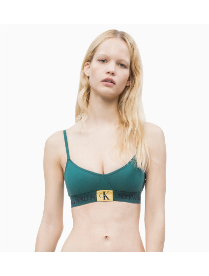 Podprsenka bez kostice model 7784548 zelená - Calvin Klein
