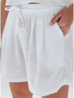 Dámské šortky RELAX white Dstreet model 21987458 - FashionStreet Dámské šortky RELAX white Dstreet model 21987458 - FashionStreet
