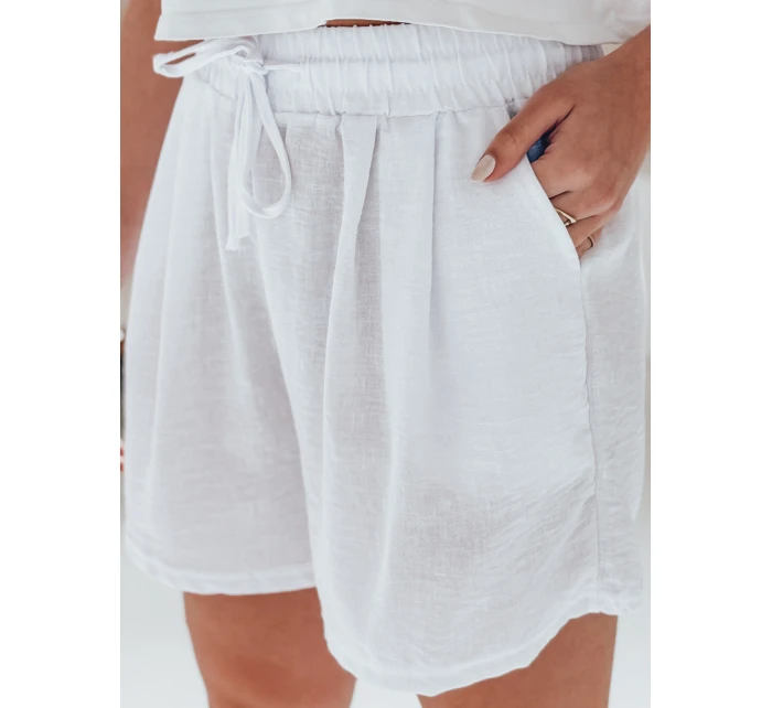 Dámské šortky RELAX white Dstreet model 21987458 - FashionStreet Dámské šortky RELAX white Dstreet model 21987458 - FashionStreet