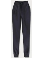 Tmavě modré teplákové kalhoty model 21475456 - J.STYLE
