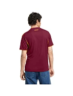 Pánske tričko adidas AS Roma 25/26 Home burgundy JP4184 pánske