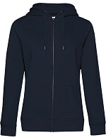 B&C QUEEN Zipped Dámská mikina s kapucí navy model 22536297 B&C QUEEN Zipped Dámská mikina s kapucí navy model 22536297