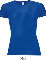 SOL'S Sporty Women Dámske športové tričko s raglánovými rukávmi 25.1159 kráľovská modrá
