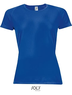 SOL'S Sporty Women Dámske športové tričko s raglánovými rukávmi 25.1159 kráľovská modrá