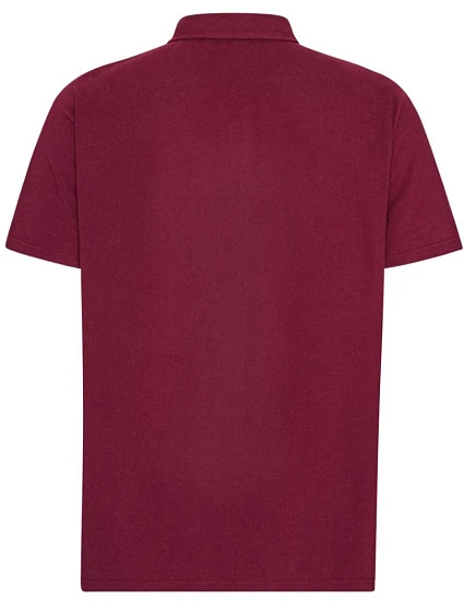 T Piqué polo z těžké bavlny "Tiger" bordeaux model 22452039 - Neutral T Piqué polo z těžké bavlny "Tiger" bordeaux model 22452039 - Neutral