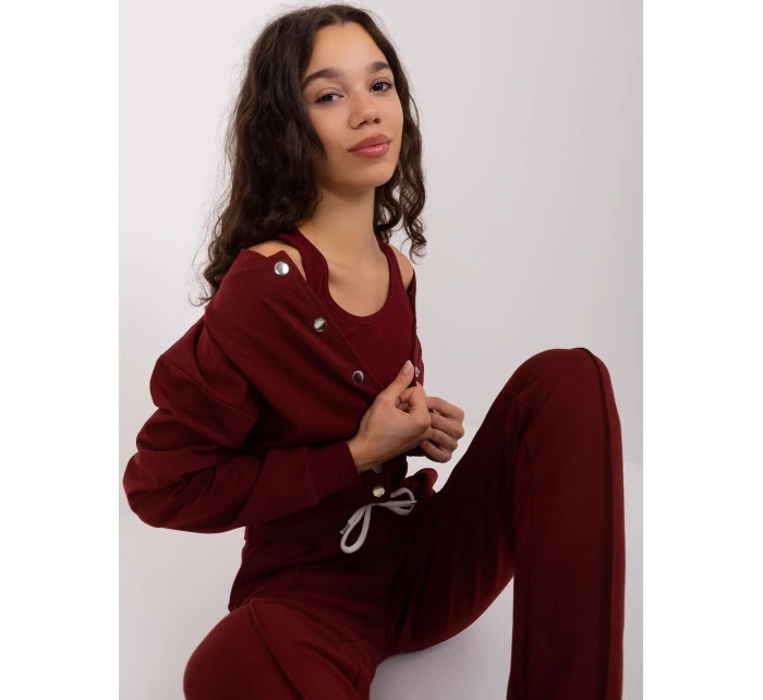 Súprava EM KMPL 844.40P bordová