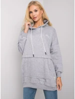 Mikina RV BL 7095.30P sivá