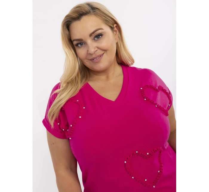 Blúzka RV BZ A542.12P fuchsiová