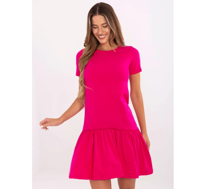 Šaty RV SK model 17034980 fuchsiová - FPrice Šaty RV SK model 17034980 fuchsiová - FPrice
