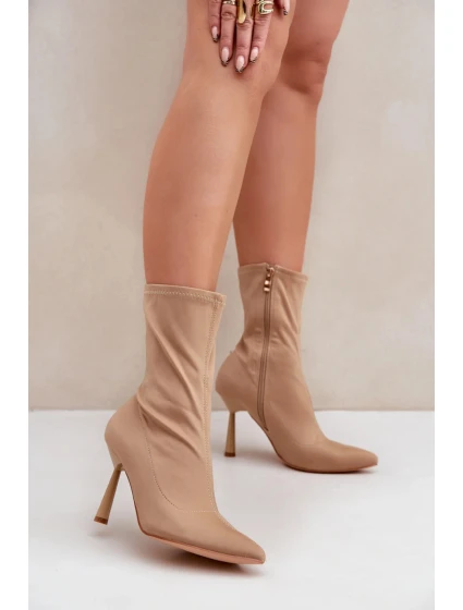 Boty na podpatku  Step in style model 21416496 - SWEET SHOES