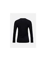 Termotriko PEAK PERFORMANCE Magic Crew Wool-blend Baselayer Women, čierne