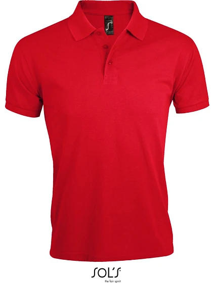SOL'S Prime Men Pánske polo tričko z hrubej bavlny 25.0571 červené SOL'S Prime Men Pánske polo tričko z hrubej bavlny 25.0571 červené