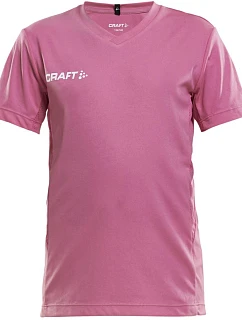 Squad Go Jersey Solid Jr Dětské sportovní tričko s výstřihem do V model 22468872 pop - Craft Teamwear