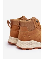 Dětské zateplené trekové boty Trapery Camel Big Star model 21637375 - Big Star Shoes