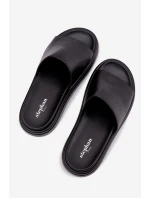 Dámské nazouváky na platformě Černé Tanelisse Dámské nazouváky na platformě Černé Tanelisse