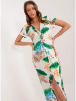 Sukienka DHJ SK  ecru model 20095155 - FPrice