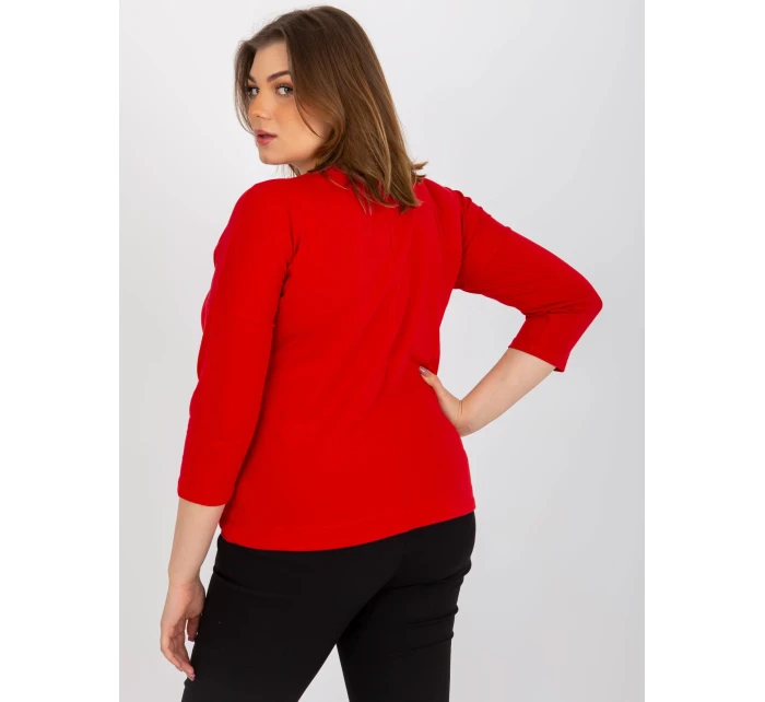 Dámska blúzka RV BZ 8454.20P červená - FPrice