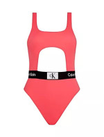 Dámske jednodielne plavky CUT OUT ONE PIECE - RP KW0KW02357TBK - Calvin Klein