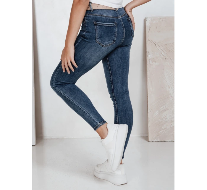 Dámske skinny džínsy modré FashionStreet UY2816 Dámske skinny džínsy modré FashionStreet UY2816