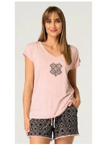 Pyžamo Key LNS 730 B26 cr/r S-XL dámské