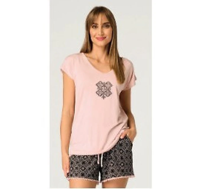 Kľúč LNS 730 A26 cr/r S-XL dámske pyžamo Kľúč LNS 730 A26 cr/r S-XL dámske pyžamo