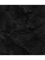 Čierna krátka obojstranná dámska zimná bunda (2M-21507) Čierna krátka obojstranná dámska zimná bunda (2M-21507)