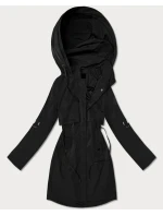 Klasická dámska bunda Goodlookin s podšívkou čierna (B2006-1)