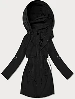 Klasická dámska bunda Goodlookin s podšívkou čierna (B2006-1)