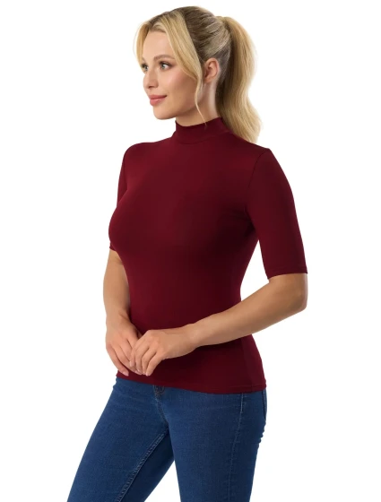 Dámske tričko Layla wine - BABELL Dámske tričko Layla wine - BABELL