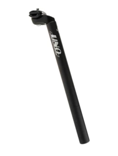 Sedlová taška UNO 27,2 x350 mm matná čierna