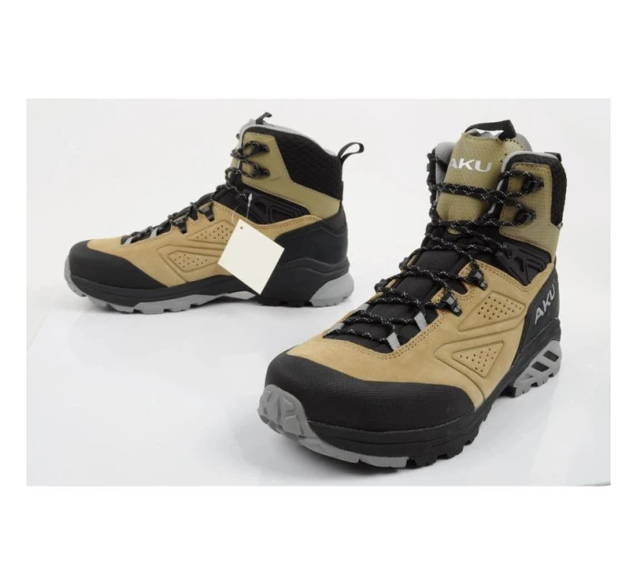 Aku pánska turistická členková obuv Reactive Gore-tex beige