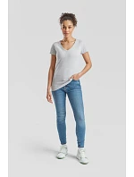 LadyFit Valueweight VNeck T Dámské tričko s výstřihem do V model 22444721 heather grey - Fruit of the Loom LadyFit Valueweight VNeck T Dámské tričko s výstřihem do V model 22444721 heather grey - Fruit of the Loom