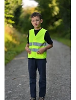 – Dětská síťovaná bezpečnostní vesta 76.1 neon green model 22461379 - Korntex