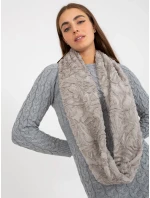 Tunelový šál AT KM S 8253.18 sivá Tunelový šál AT KM S 8253.18 sivá