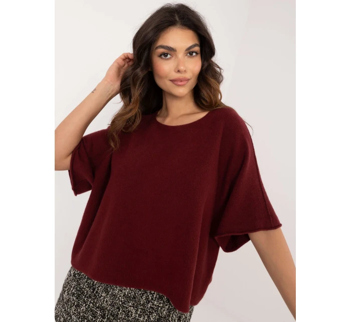 Sveter IT SW 0811.82P bordový