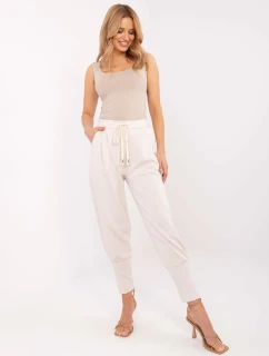 Spodnie MI SP model 20985202 jasny beżowy - FPrice
