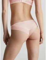Dámske brazílske nohavičky 000QF5152E 2NT light pink - Calvin Klein
