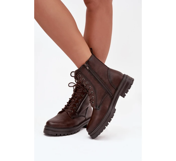 Šnurovací vyšší model 220696 Krok vo veľkom štýle