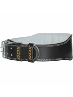 KULTURISTICKÝ OPASOK NA CVIČENIE KOŽENÝ 4" ZLATÝ - RDX S KULTURISTICKÝ OPASOK NA CVIČENIE KOŽENÝ 4" ZLATÝ - RDX S