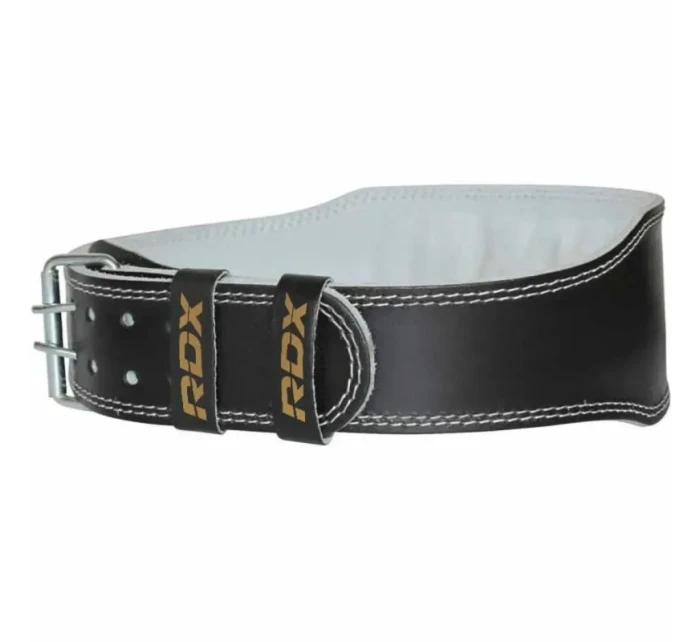 KULTURISTICKÝ OPASOK NA CVIČENIE KOŽENÝ 4" ZLATÝ - RDX S KULTURISTICKÝ OPASOK NA CVIČENIE KOŽENÝ 4" ZLATÝ - RDX S
