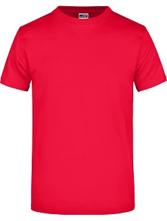Daiber JN 02 Tričko z těžké bavlny 02.0002 red