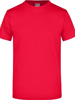 Daiber JN 02 Tričko z těžké bavlny 02.0002 red