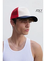 SOL'S 5 panelová Trucker kšiltovka white model 22449010 SOL'S 5 panelová Trucker kšiltovka white model 22449010