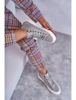 Dámské Tenisky Big Star Vysoké Zateplené Šedé model 21595899 - Big Star Shoes Dámské Tenisky Big Star Vysoké Zateplené Šedé model 21595899 - Big Star Shoes