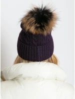 Dámska čiapka AT CZ 173501.44 tmavo fialová